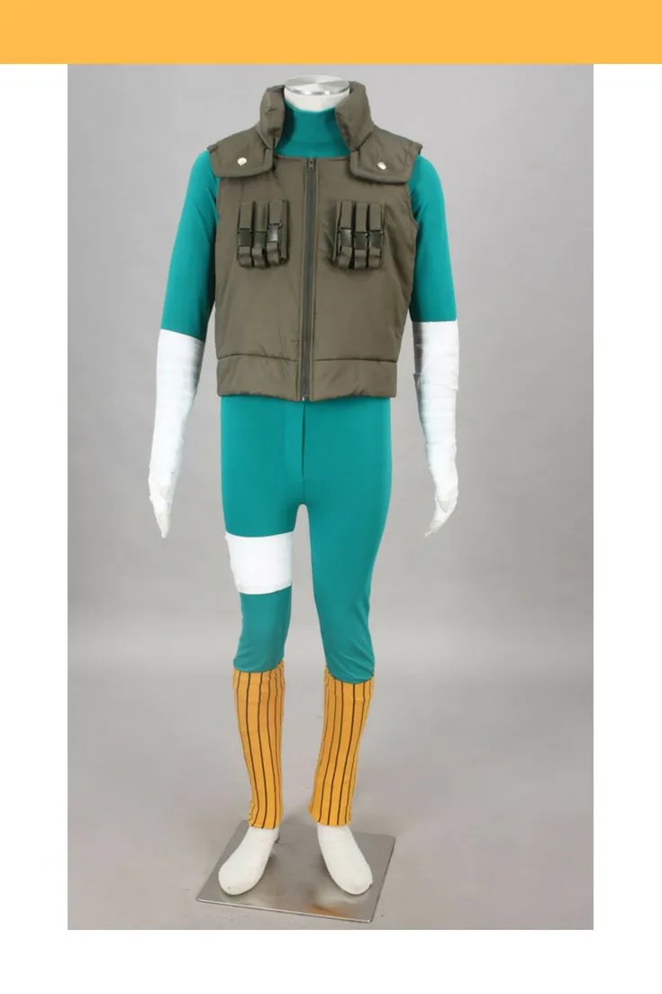 Naruto Rock Lee Cosplay Costume