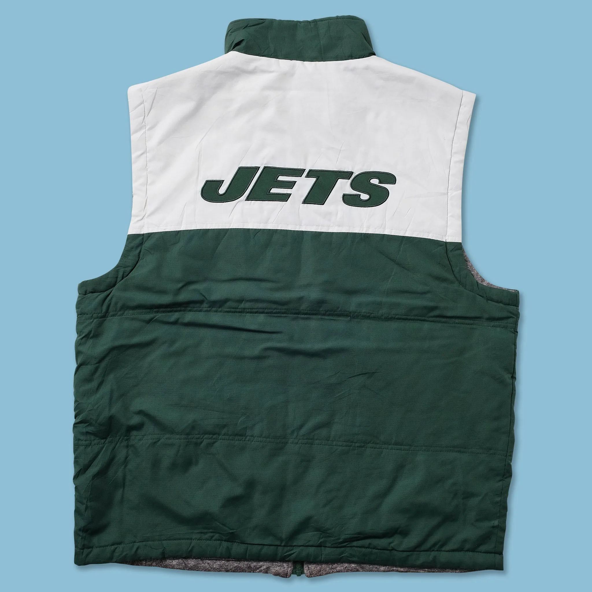 New York Jets Lightweight Puffer Vest Extra Large