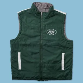 New York Jets Lightweight Puffer Vest Extra Large