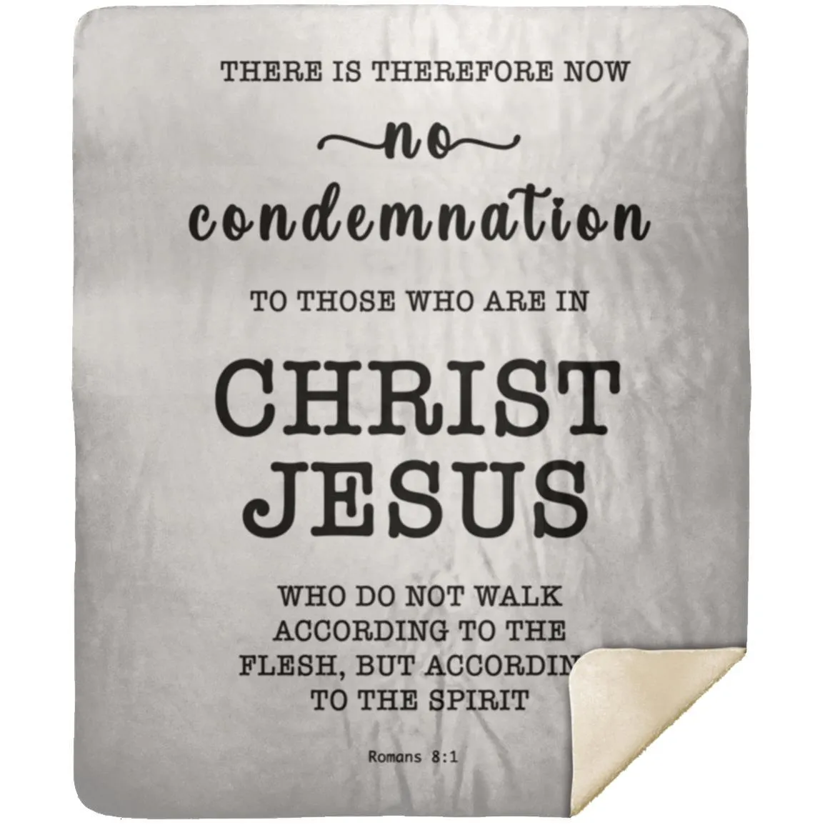 Typography Premium Sherpa Mink Blanket Shall Healed Jeremiah 17:14