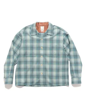 Oc Palmer Long Sleeve Blue Check Shirt