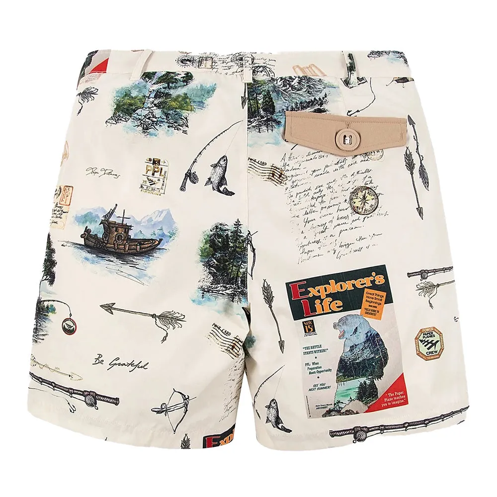 Paper Planes Explorer Cargo Short