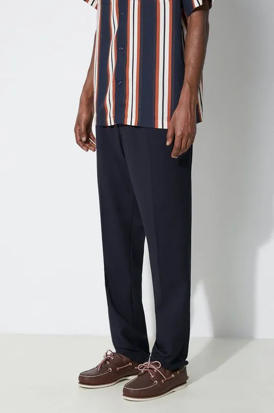 Paul Smith M1R-921T-G00001 Navy Blue Wool Trousers