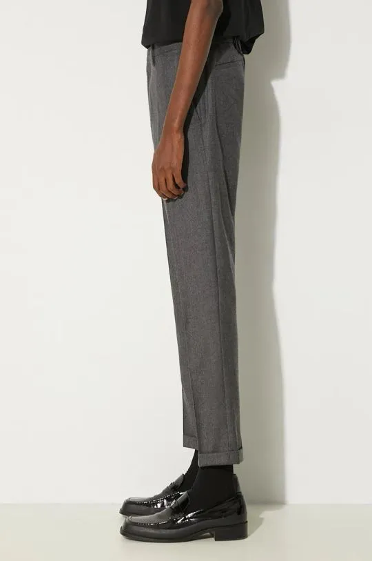 Paul Smith Gray Wool Pants M1R-150M-N00109