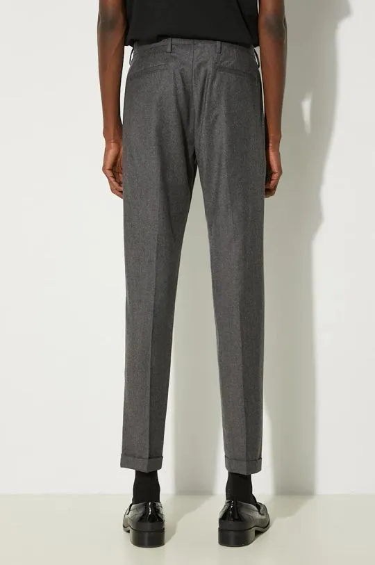 Paul Smith Gray Wool Pants M1R-150M-N00109