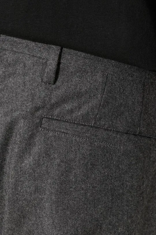 Paul Smith Gray Wool Pants M1R-150M-N00109