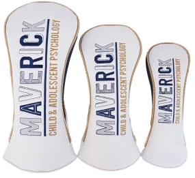 Personalized 3-Piece Head Cover Set with Trophy Design