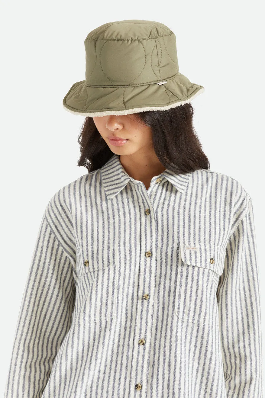 Ivory Micro Sherpa Off-Duty Cap