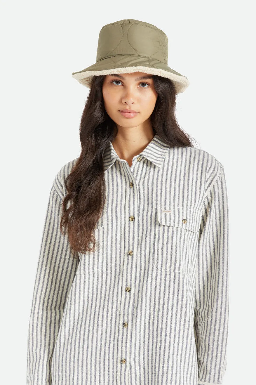 Ivory Micro Sherpa Off-Duty Cap