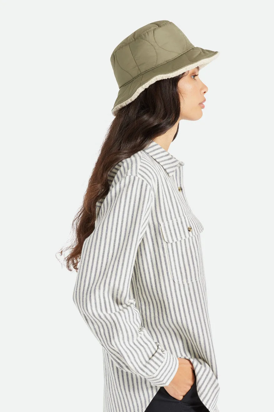 Ivory Micro Sherpa Off-Duty Cap