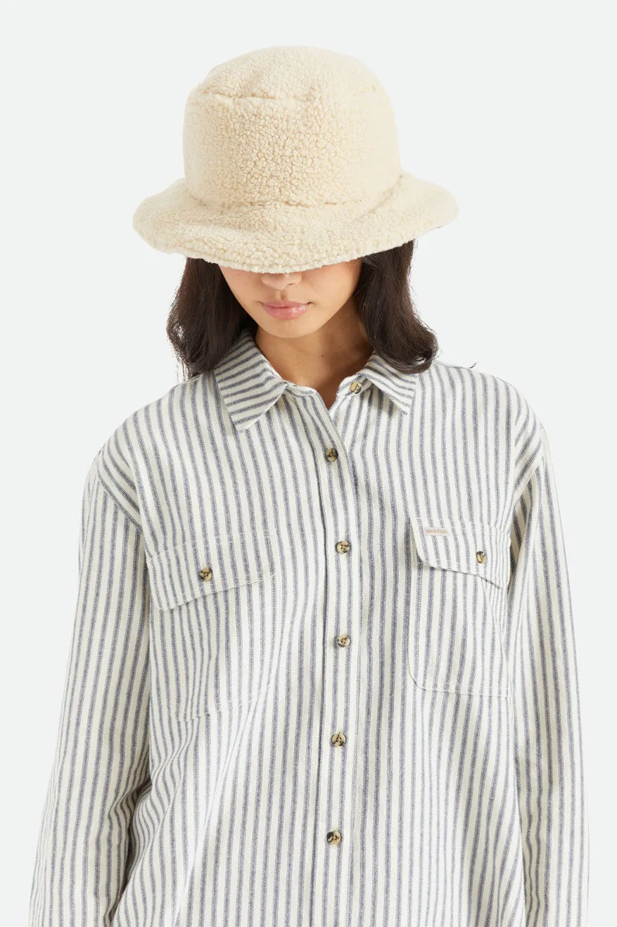 Ivory Micro Sherpa Off-Duty Cap