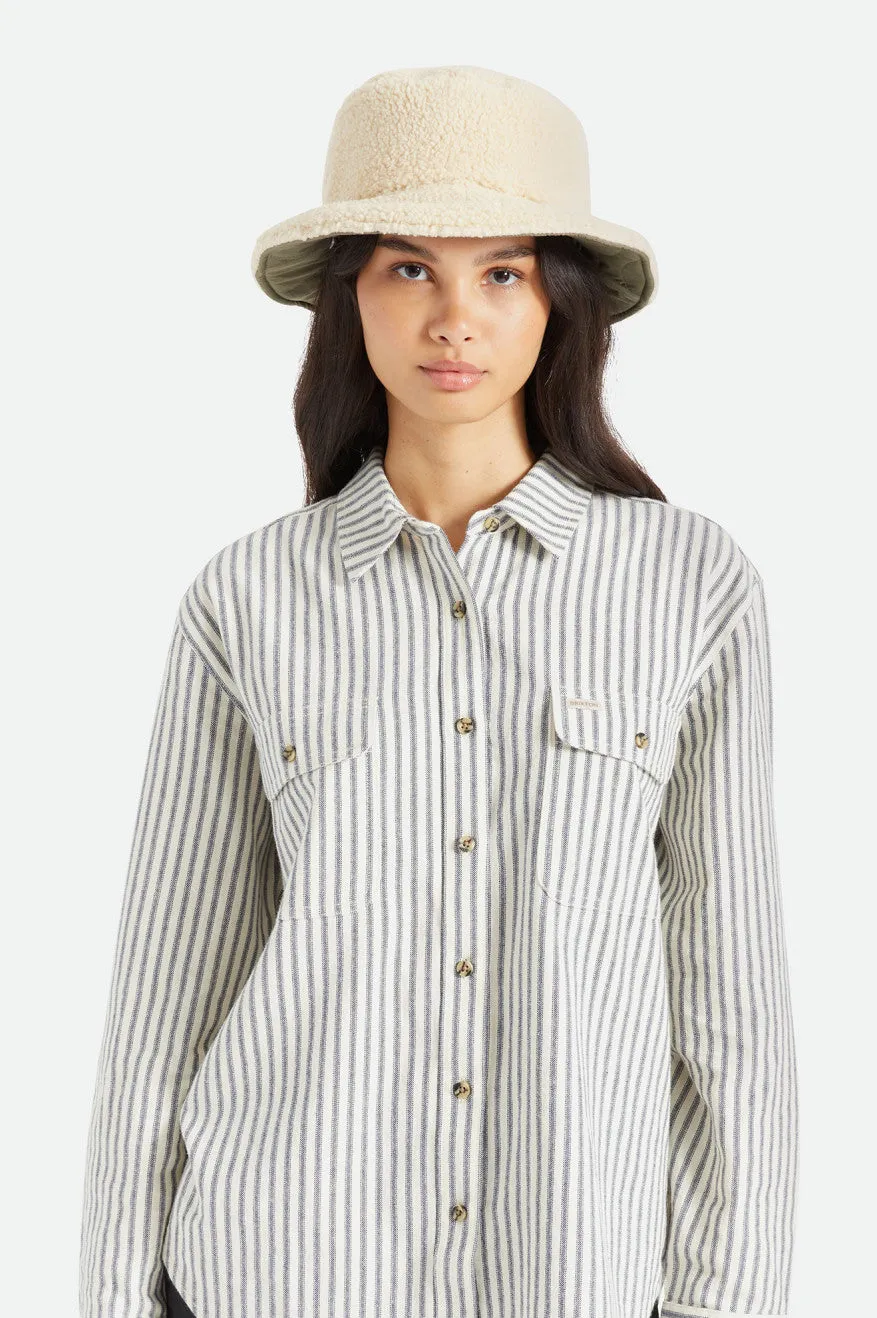 Ivory Micro Sherpa Off-Duty Cap