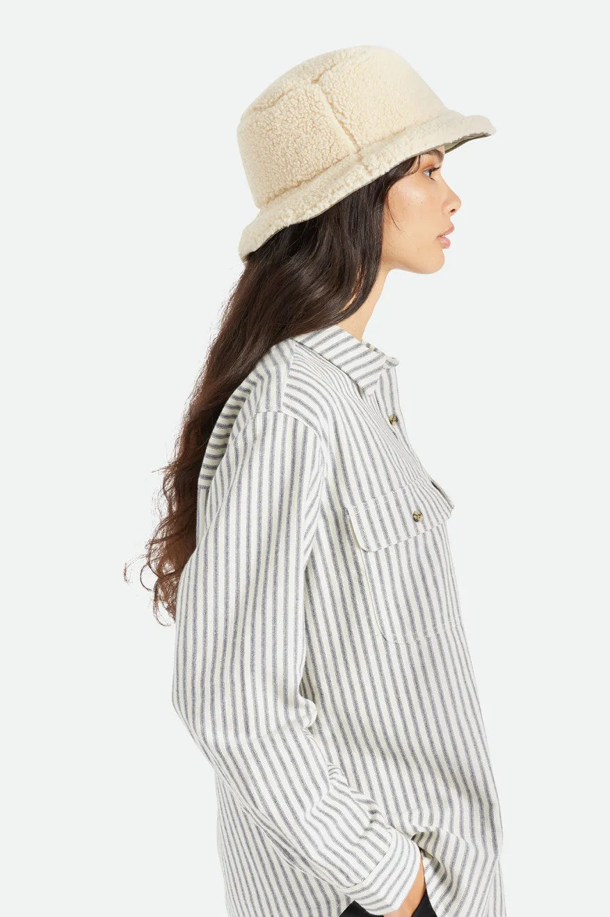 Ivory Micro Sherpa Off-Duty Cap