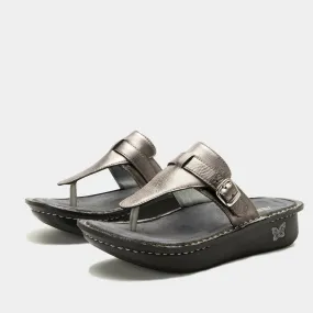 Sparkling Pewter Sandal