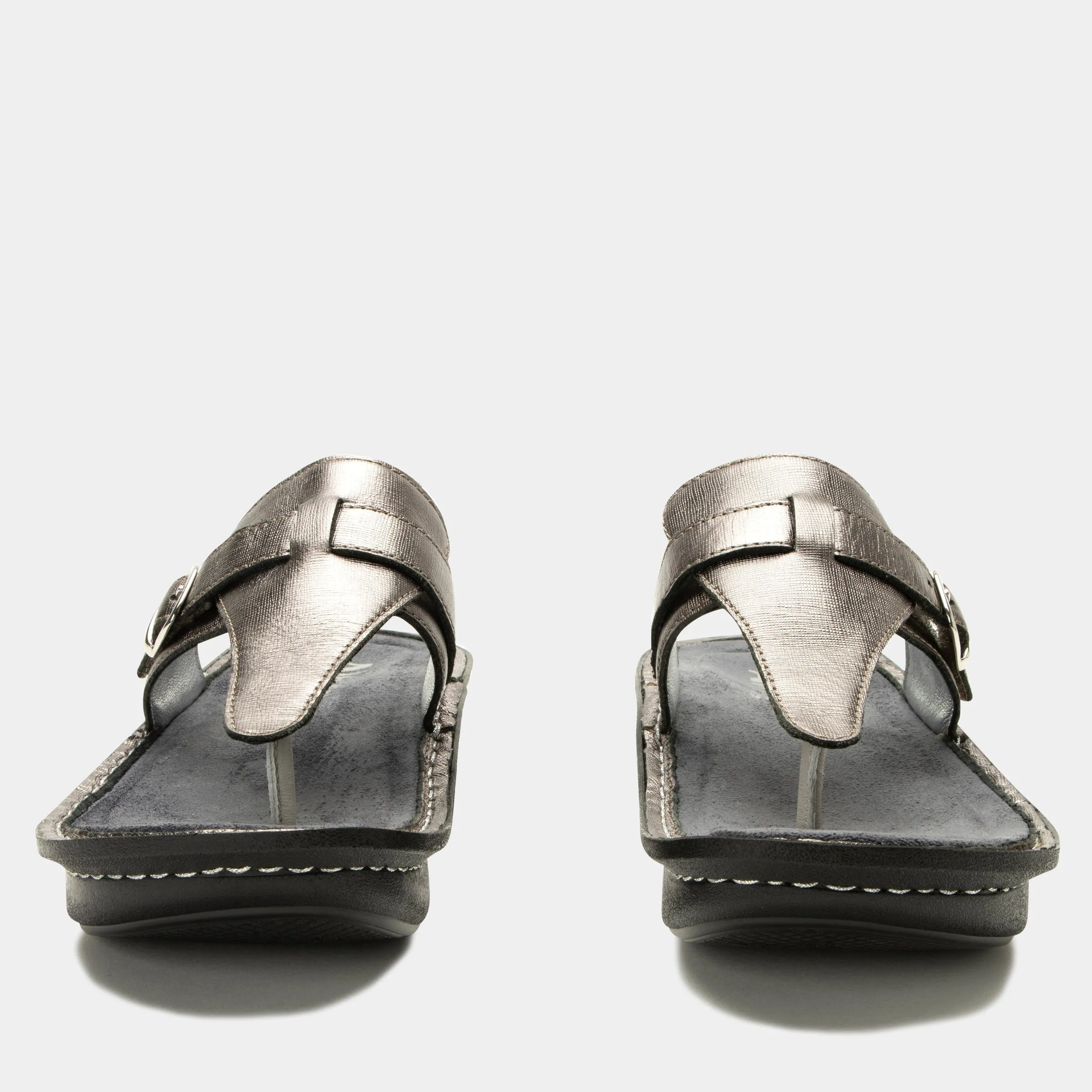 Sparkling Pewter Sandal