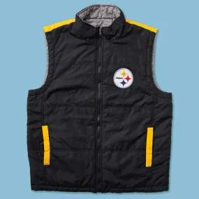 Pittsburgh Steelers Lightweight Puffer Vest Large