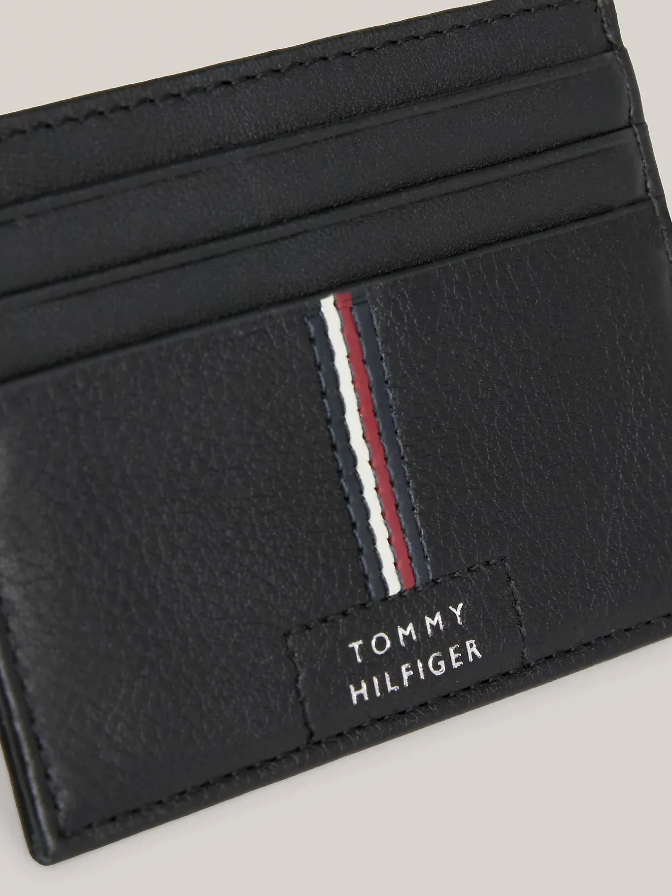 Tommy Hilfiger Credit Cardholder in 'Premium' Leather