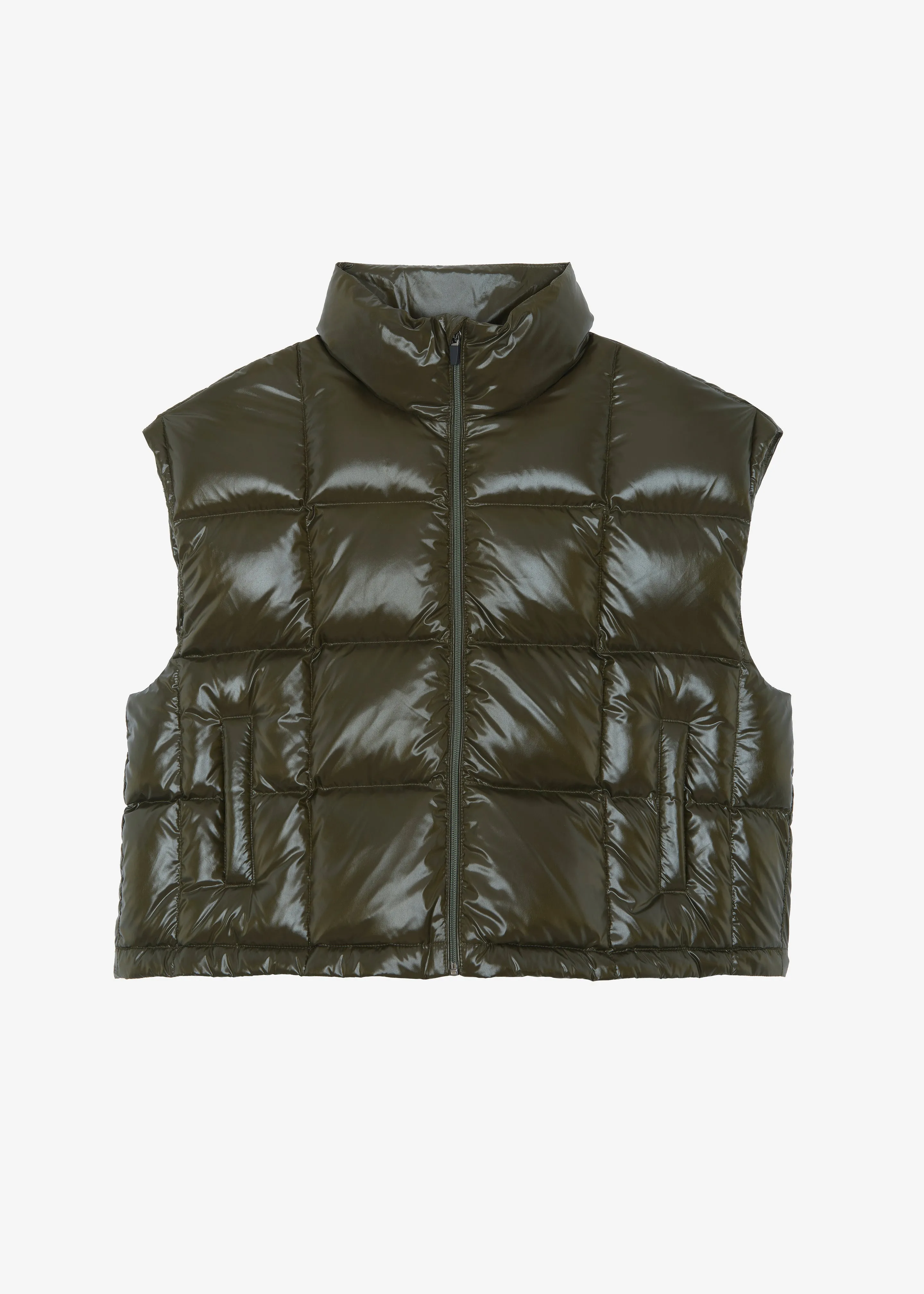 Puffer Vest - Olive