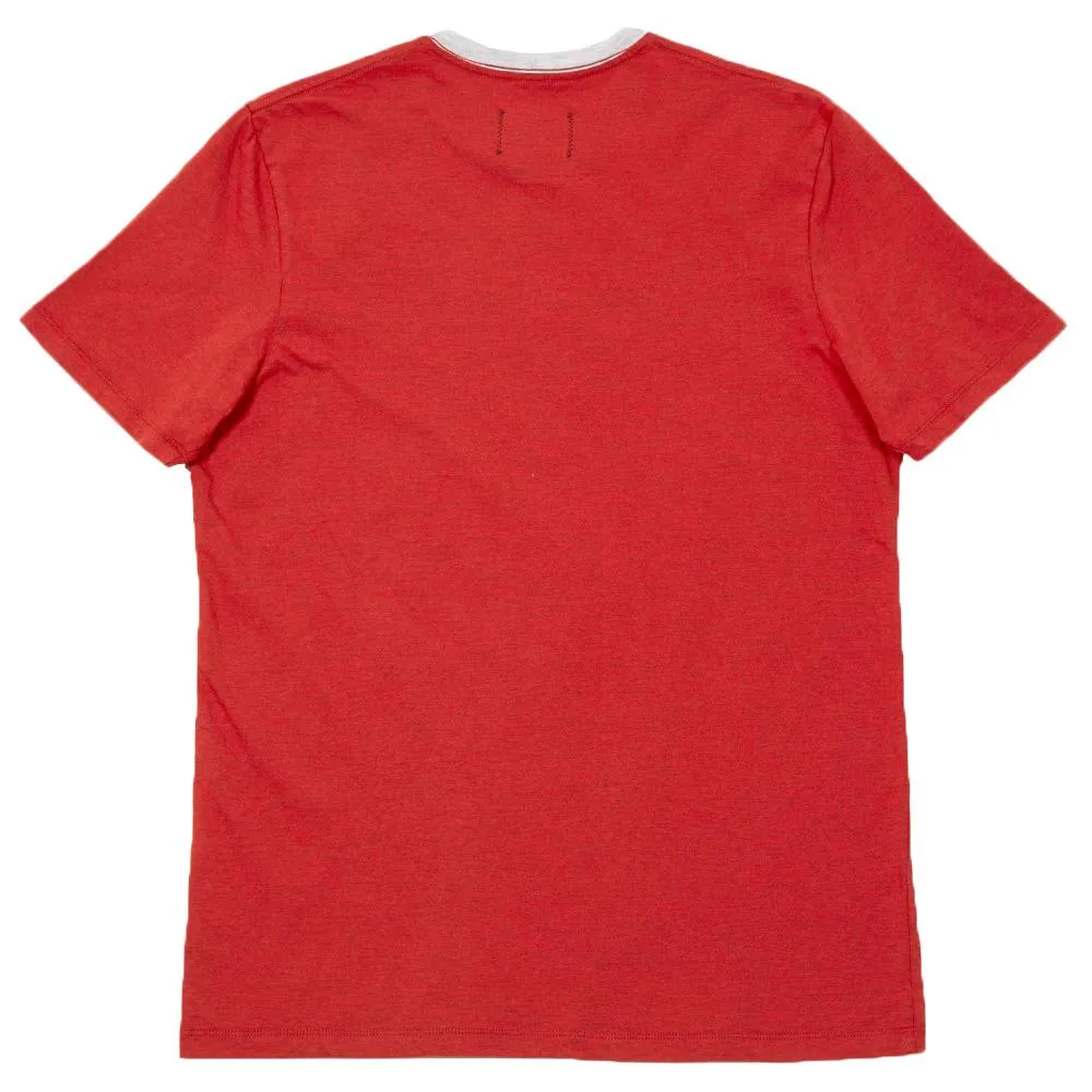 Red Heather Reigning Champ Classic Tee