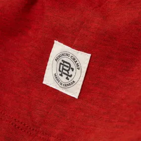 Red Heather Reigning Champ Classic Tee