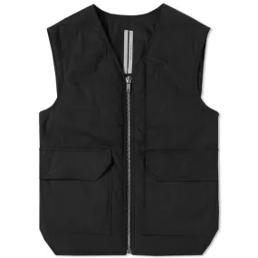 Rick Owens Black Cargo Vest