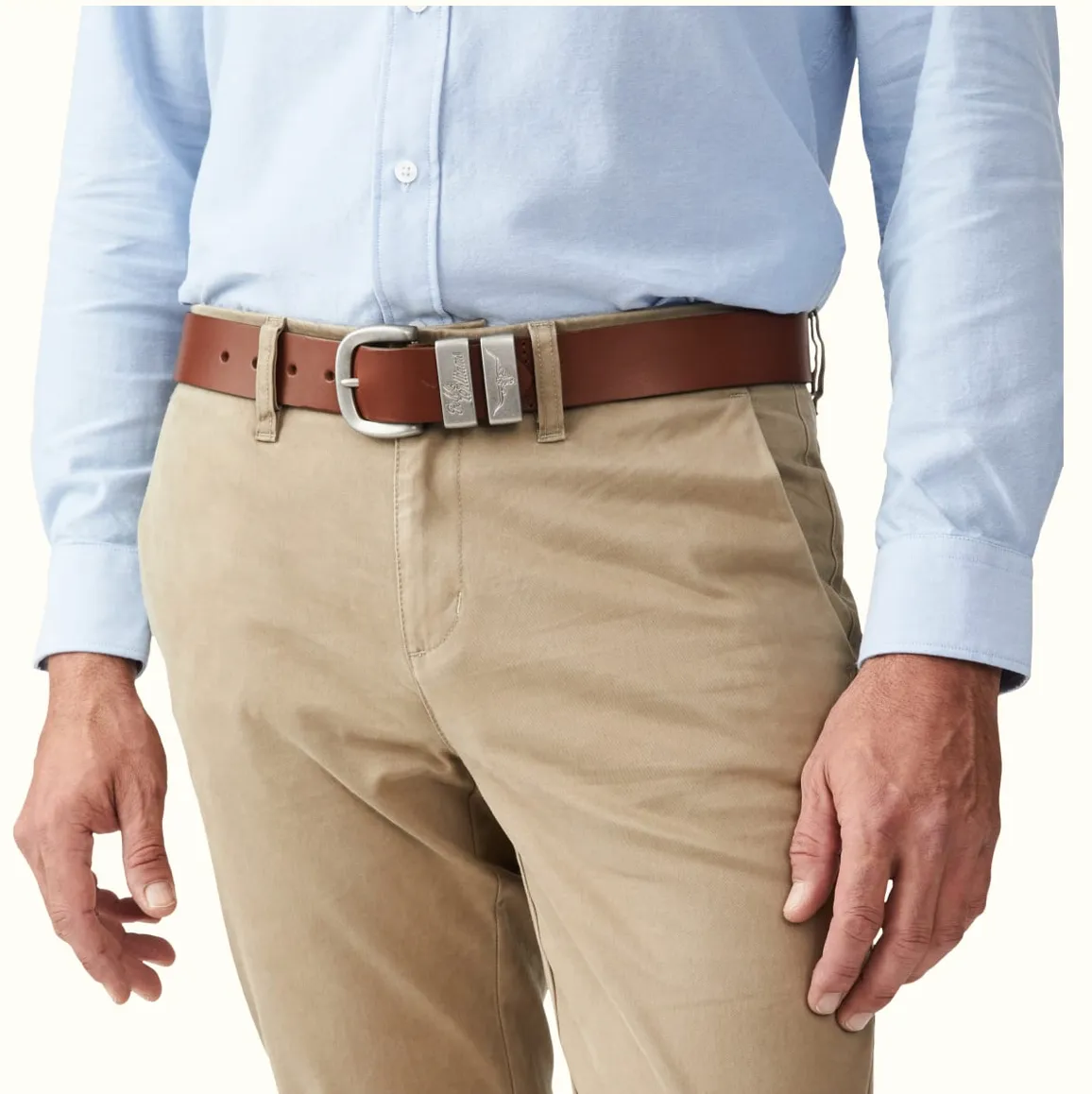 R.M. Williams Solid Hide Matte Belt