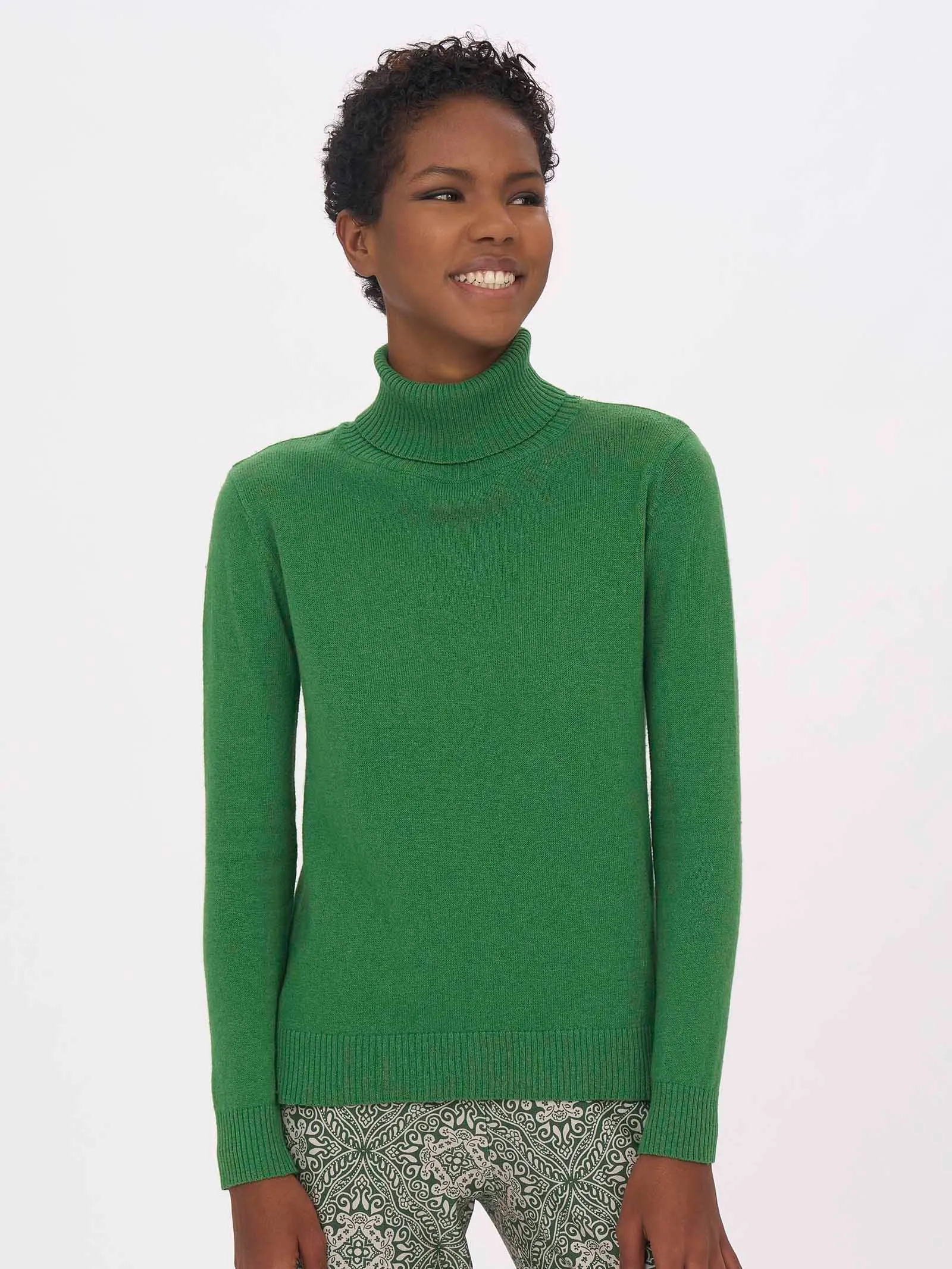 Juniper Nice Wool Sweater with Roll Neck