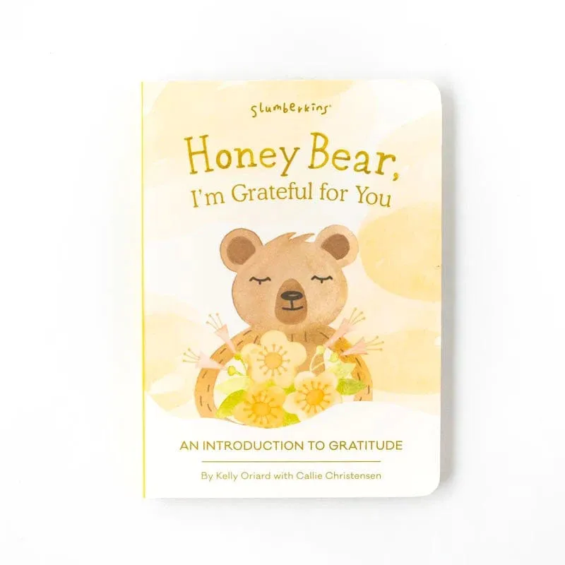 Honey Bear Plush with Book