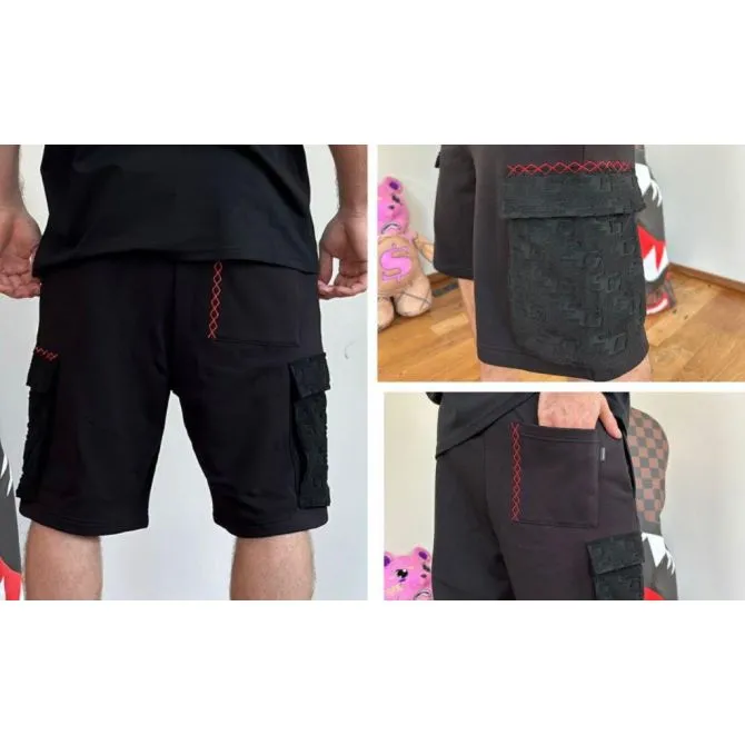 Jacquard Cargo Shorts SP473 from SPRAYGROUND