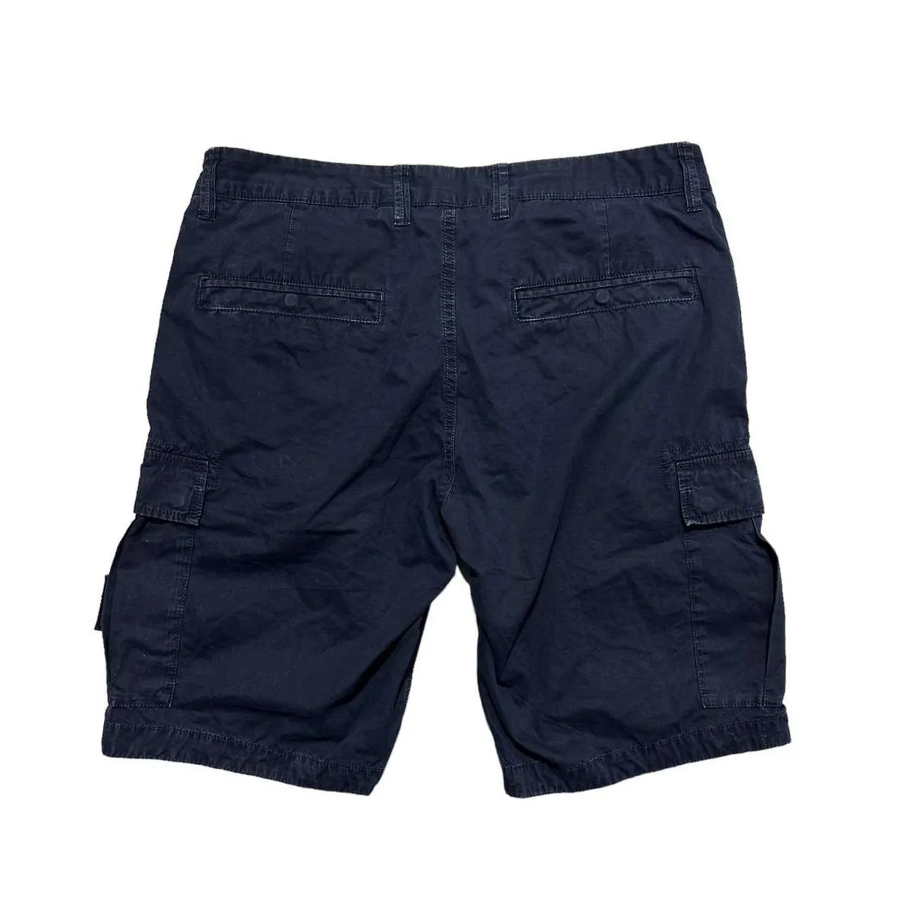 Stone Island Canvas Cargo Shorts