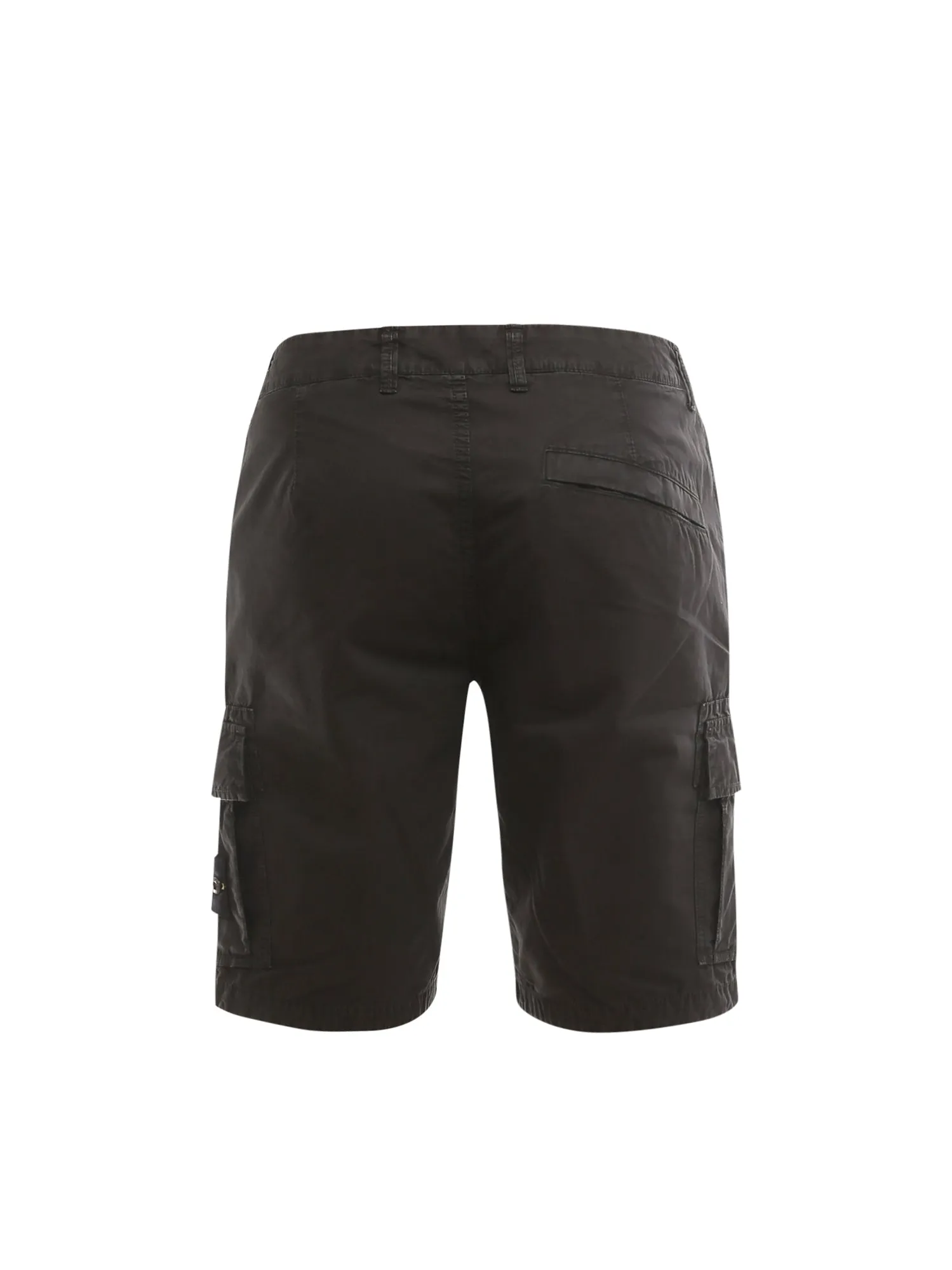 Stone Island Junior Compass Patch Cargo Shorts