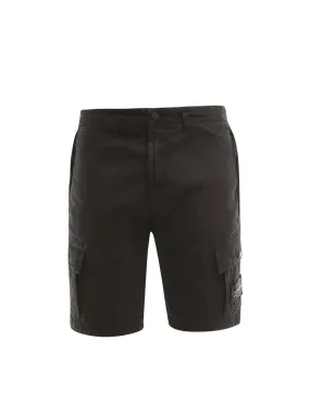 Stone Island Junior Compass Patch Cargo Shorts