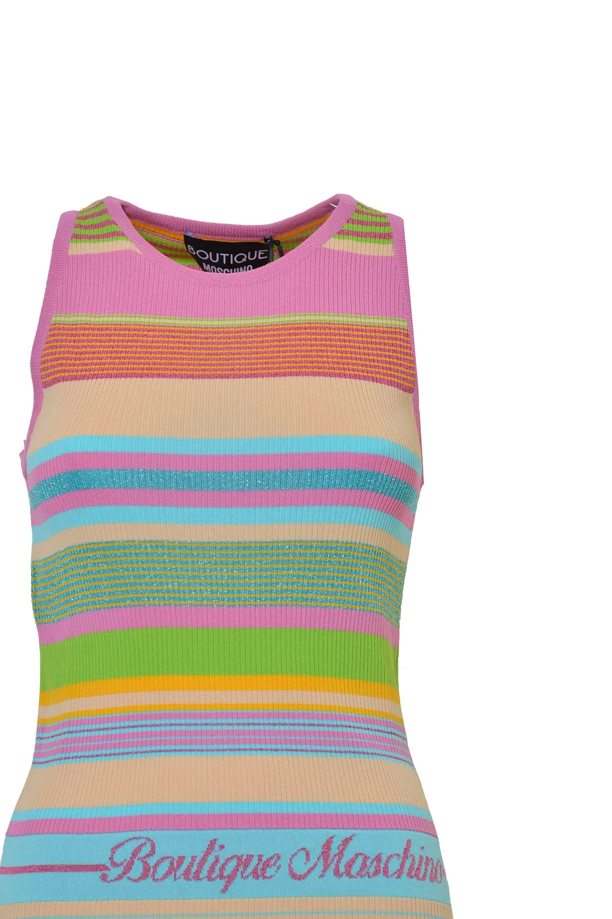 Moschino Stripe Knitted Vest