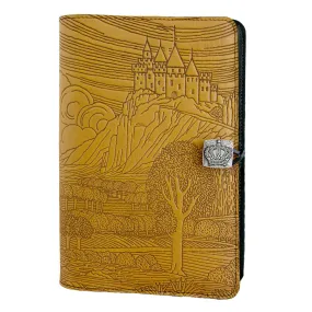 Camelot Large Leather Journal in Marigold