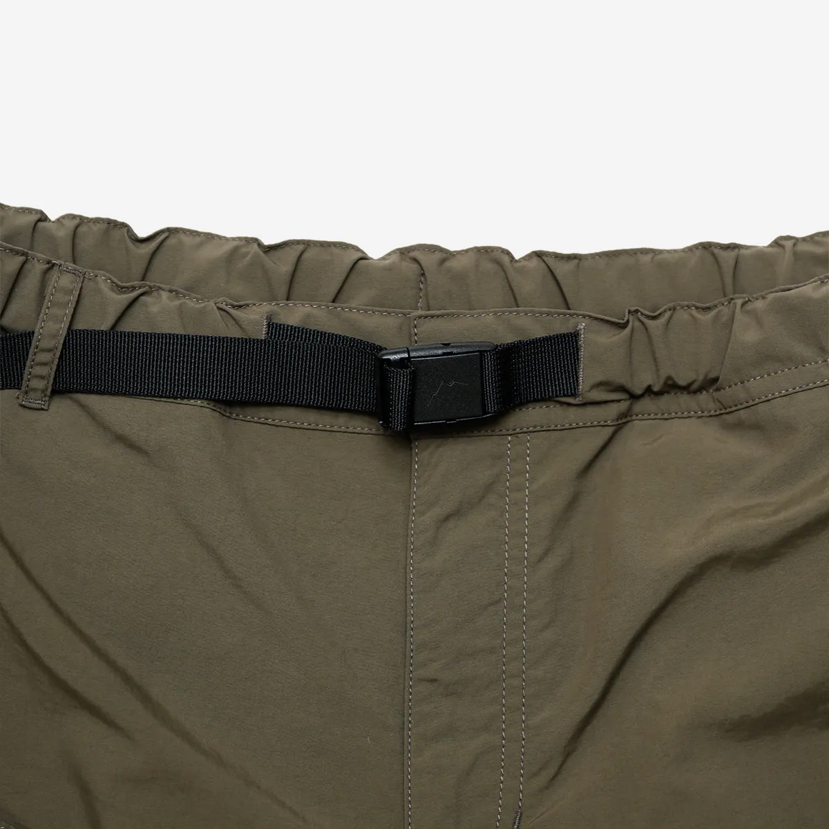 Supplex Cargo Shorts with 8 Pockets in Khaki