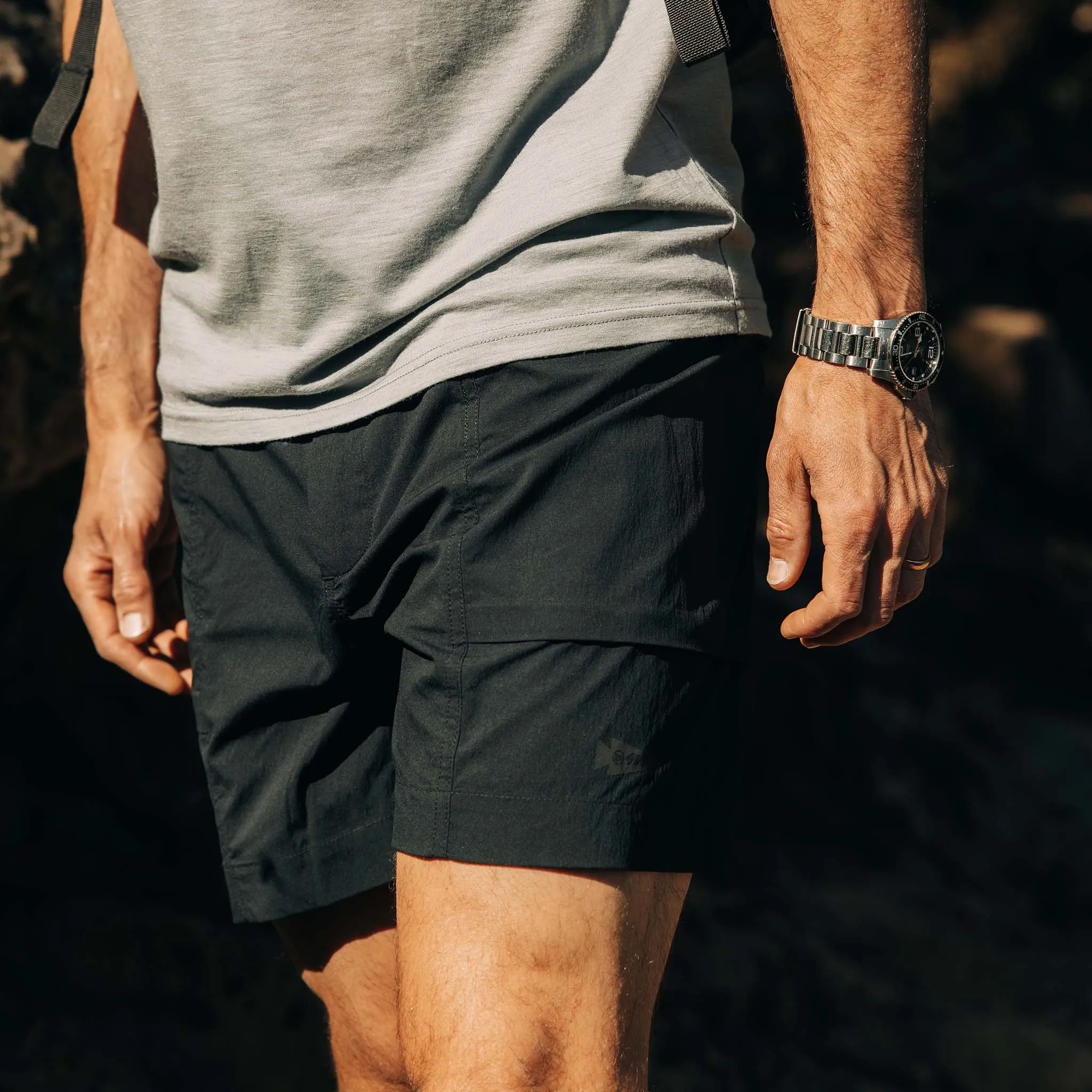 Black The Challenge Cargo Short