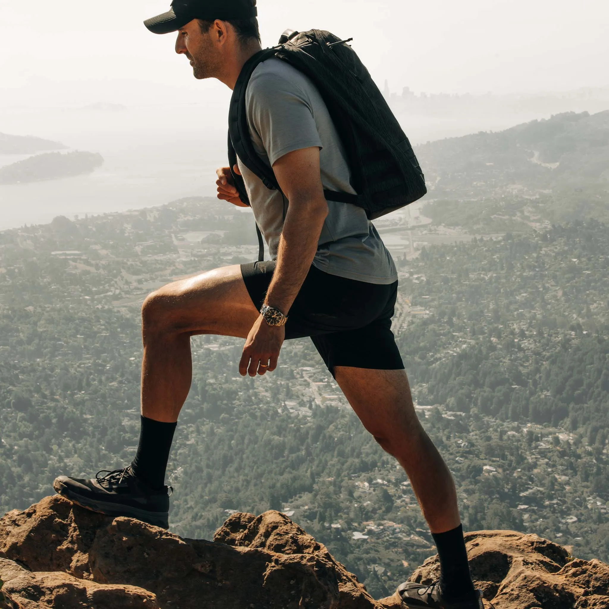 Black The Challenge Cargo Short