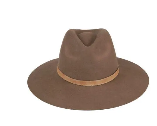 Grove Fedora Hat Coffee Brown