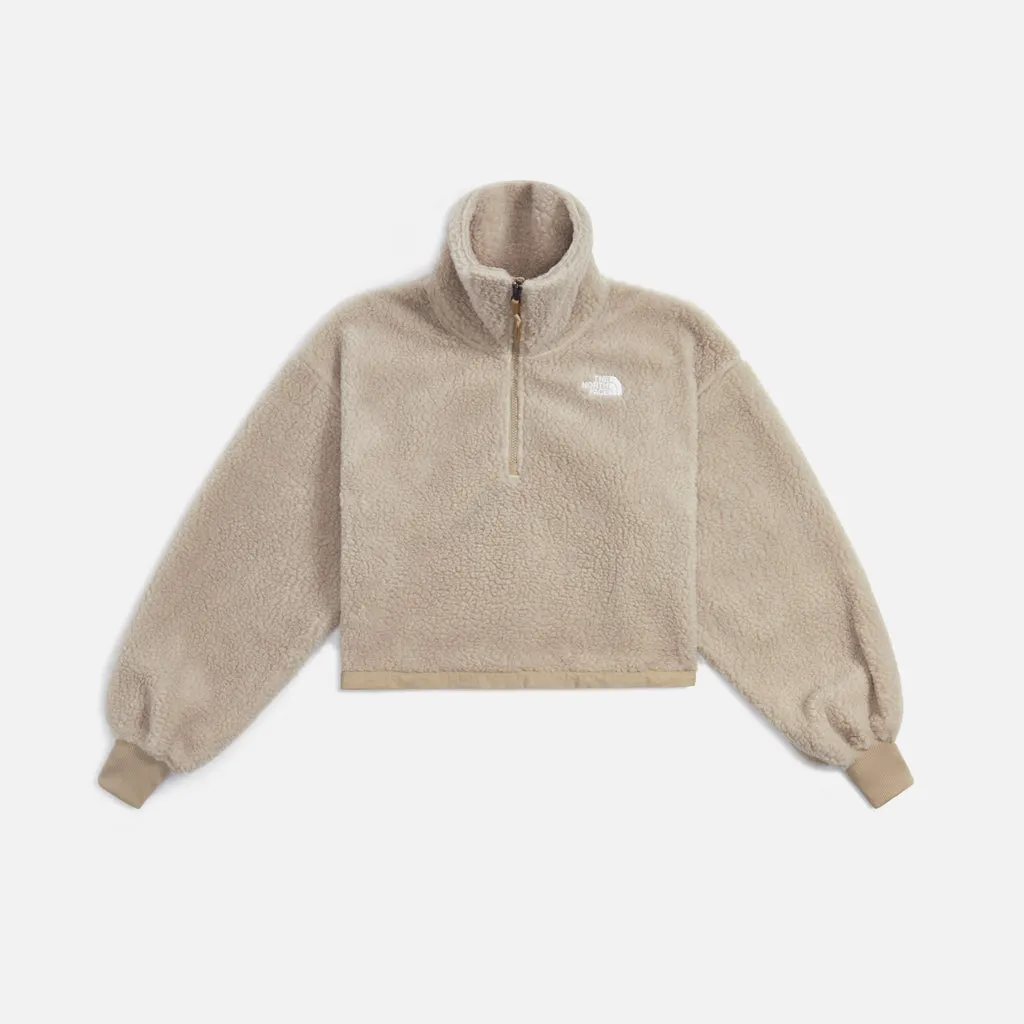 The North Face wmns platte sherpa 1/4 zip