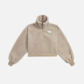 The North Face wmns platte sherpa 1/4 zip