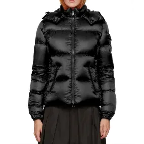 Laura Haddock's The Recruit puffer jacket