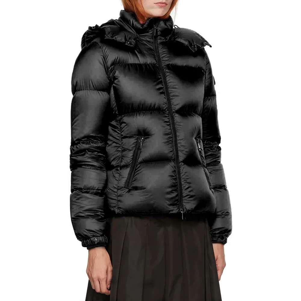 Laura Haddock's The Recruit puffer jacket