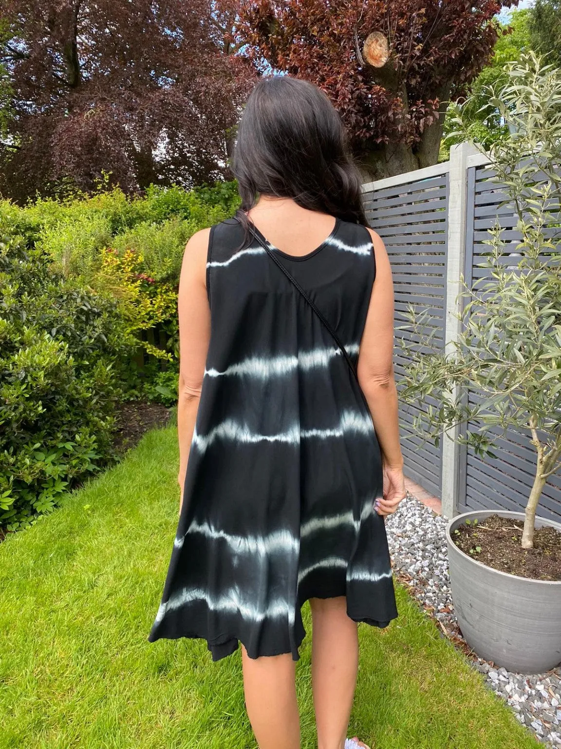 Tie Dye Sleeveless Dress Cassie