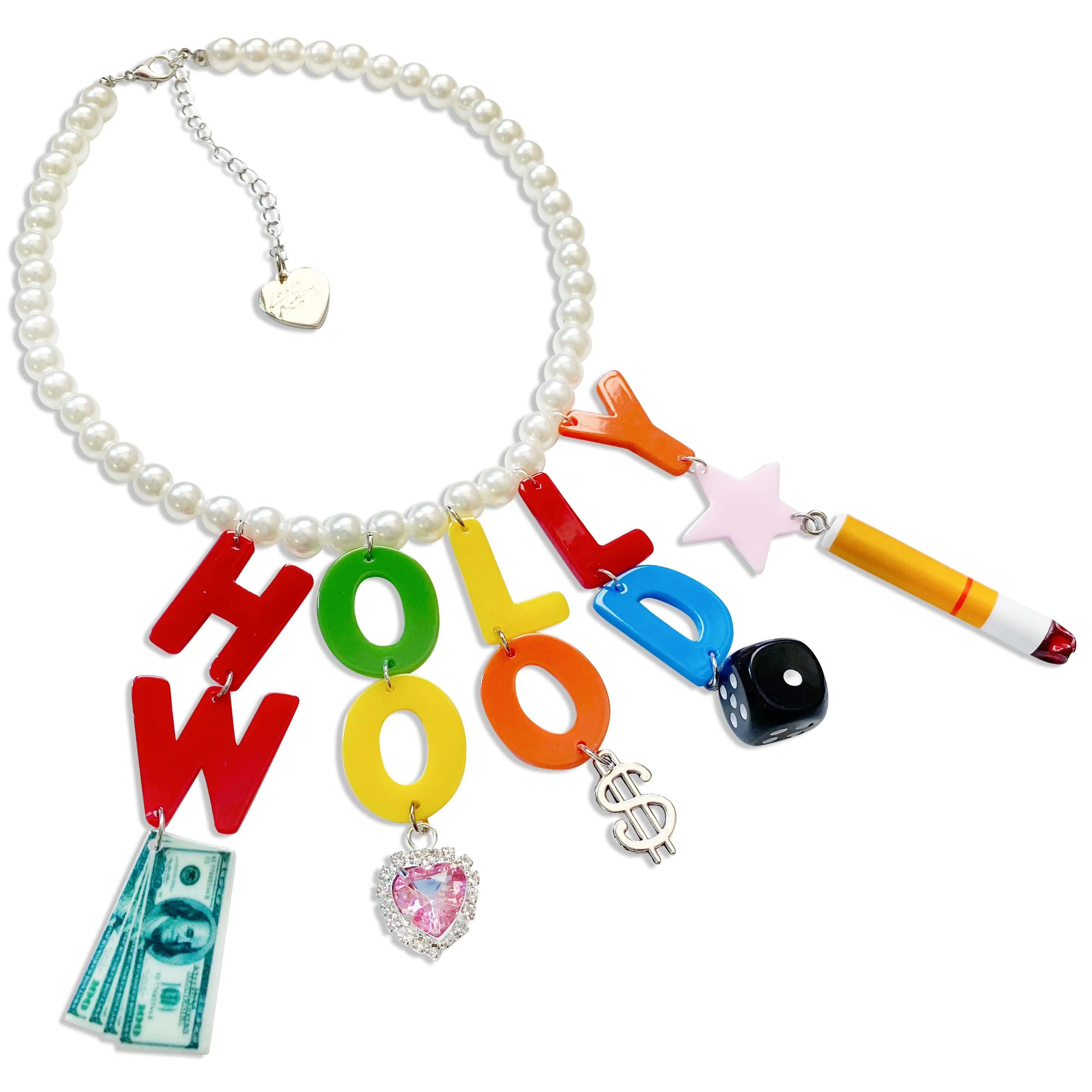 HOLLYWOOD Trash Charm Necklace