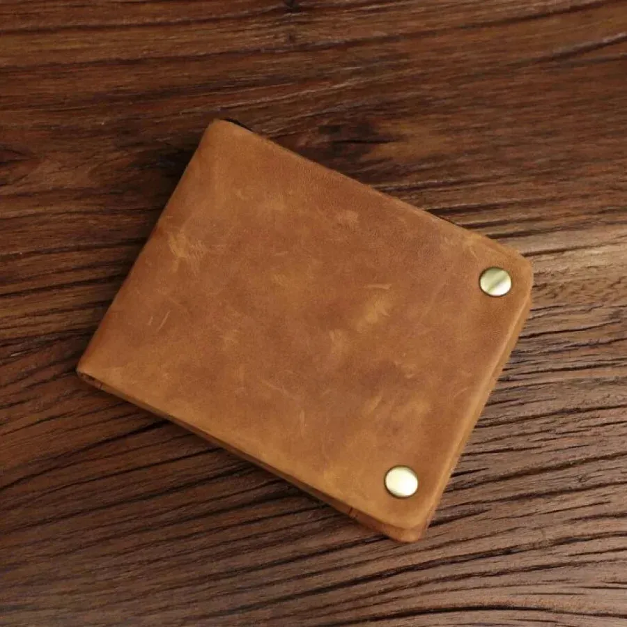 Unisex Business Leather Card Wallet