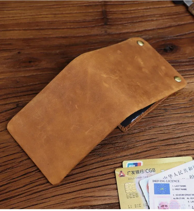 Unisex Business Leather Card Wallet