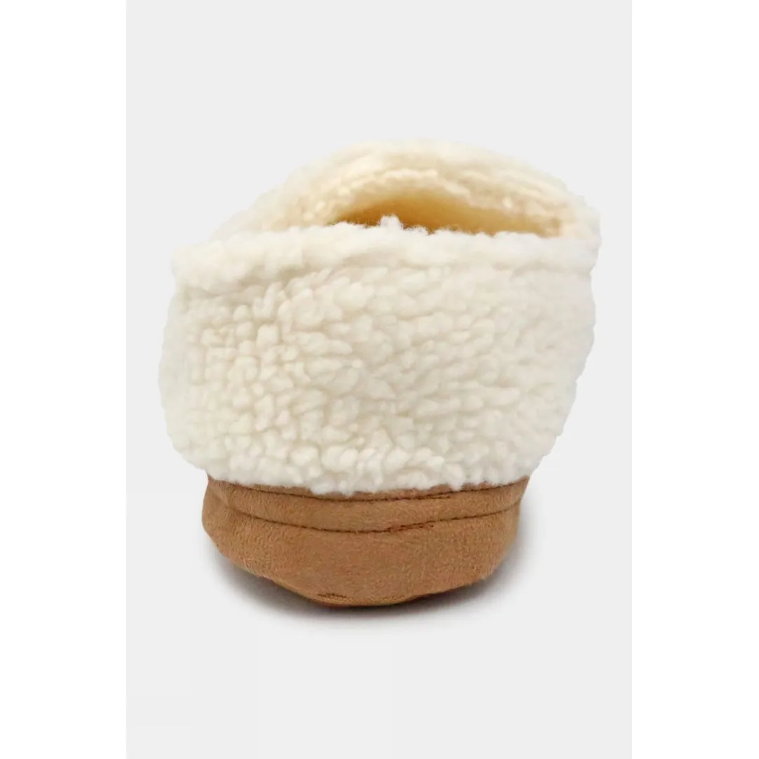 Unisex Low Sherpa Slippers