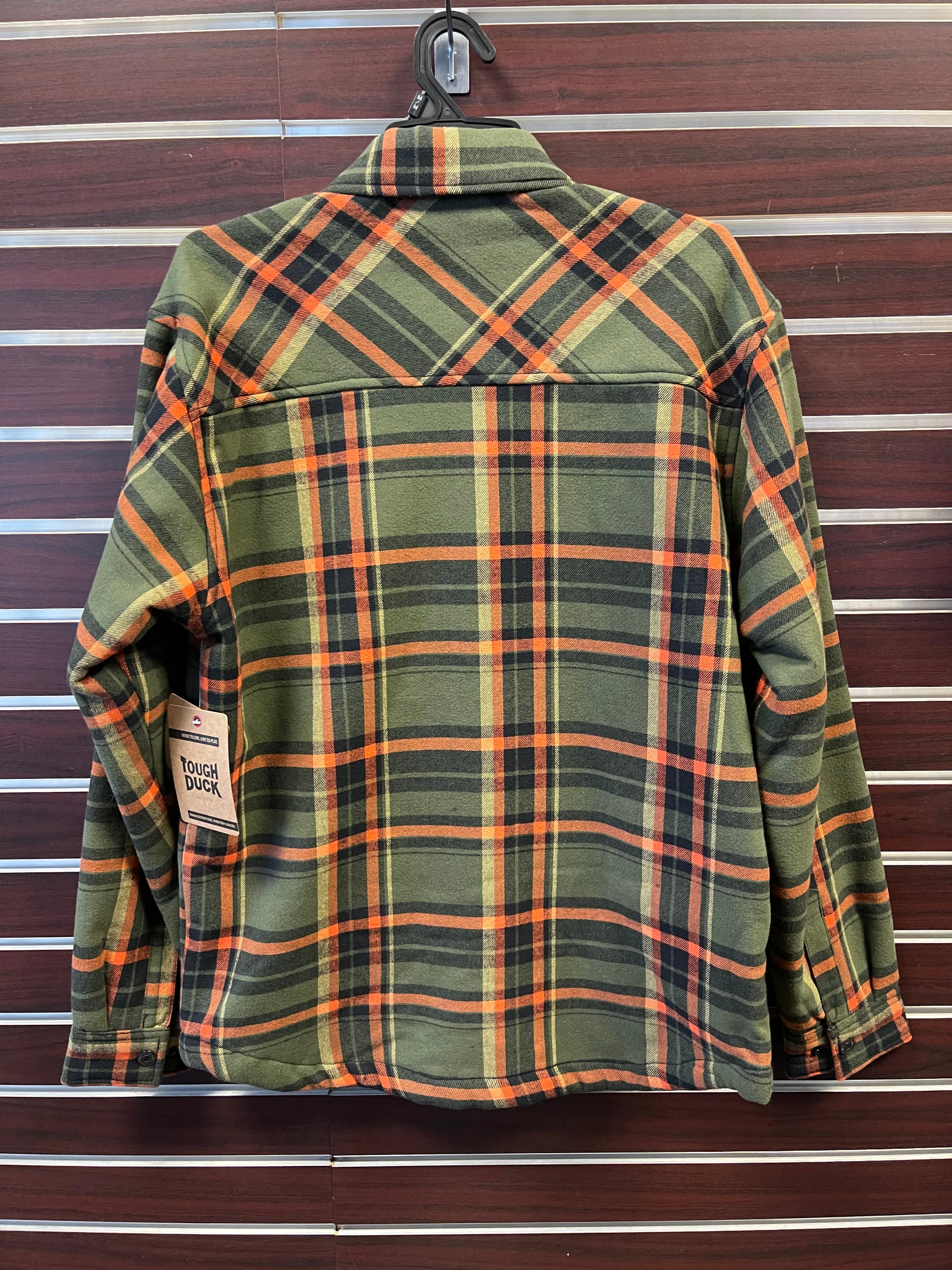 Tough Duck Men's Insulated Flannel Jacket