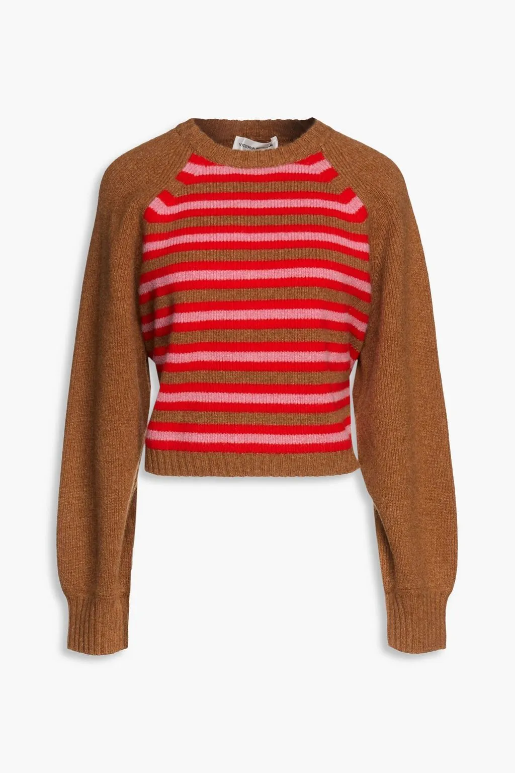 Wool U-Neck Long Sleeves by Victoria Beckham