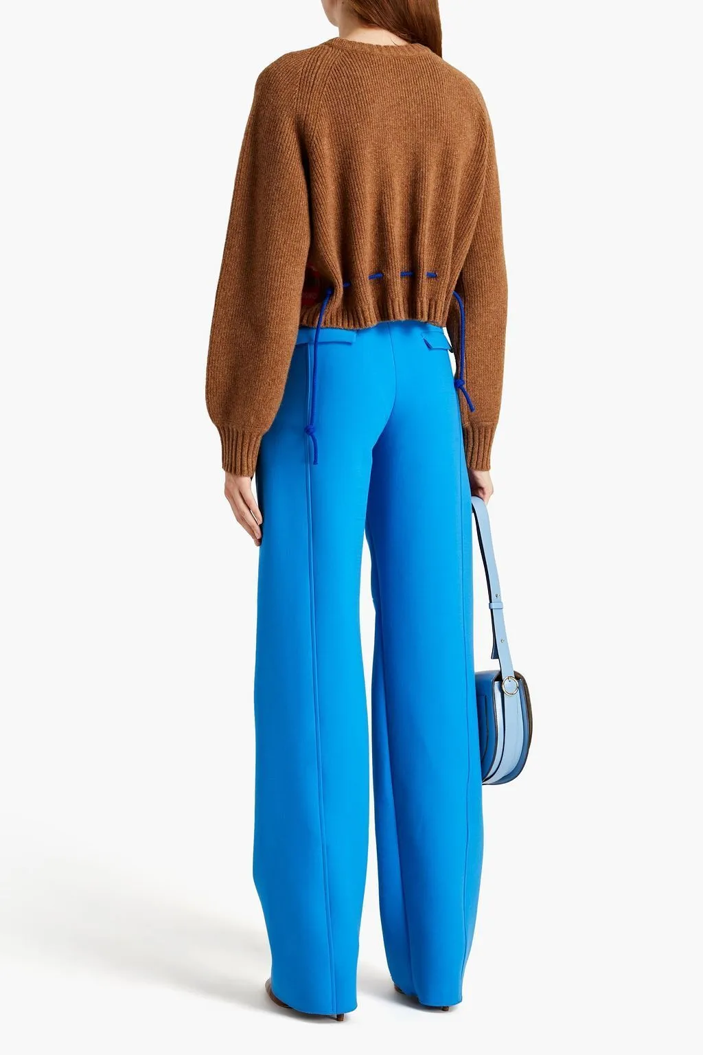 Wool U-Neck Long Sleeves by Victoria Beckham